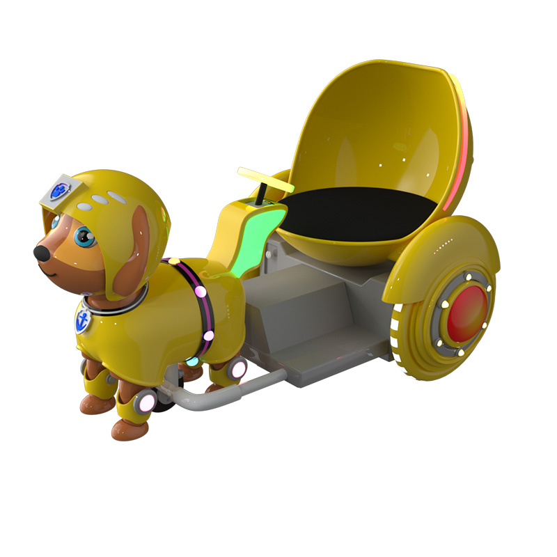 Rickshaw car amusement equipment