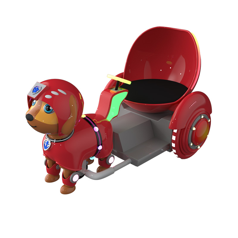 Rickshaw car amusement equipment