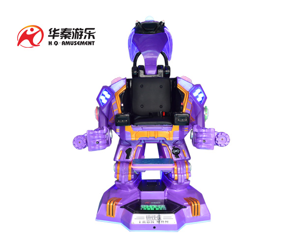 廣場(chǎng)直立行走機(jī)器人(銀色)      