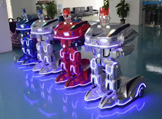 用兒童機(jī)甲人游樂設(shè)備賺男孩們的錢最好賺