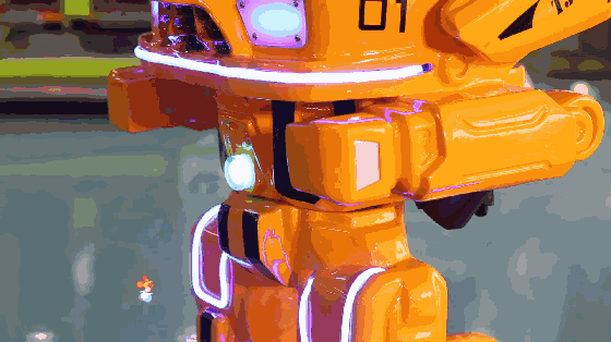 游樂(lè)設(shè)備-兒童機(jī)甲人